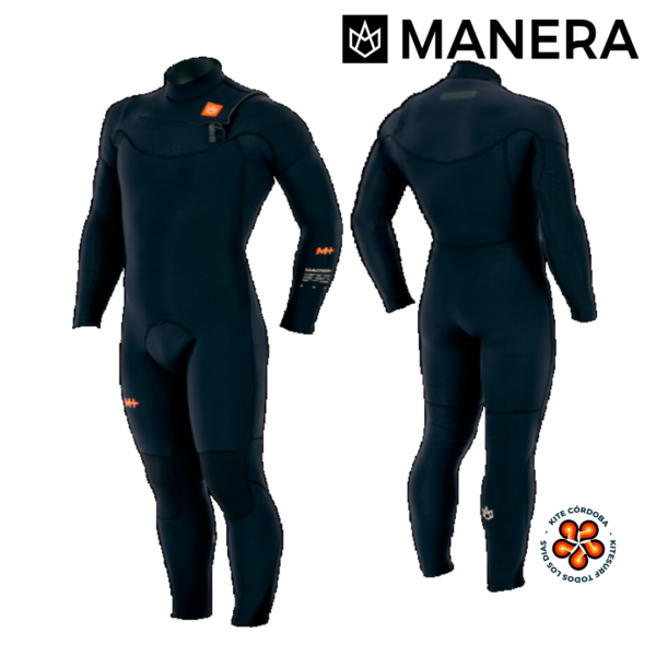 Imagen de un traje de neopreno con manta térmica interna para condiciones frías. Marca Manera Modelo Magma