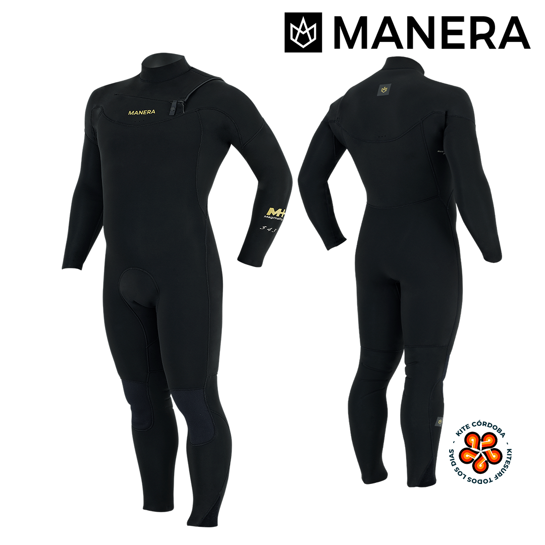 Imagen de un traje de neopreno con manta térmica interna para condiciones frías. Marca Manera Modelo Magma