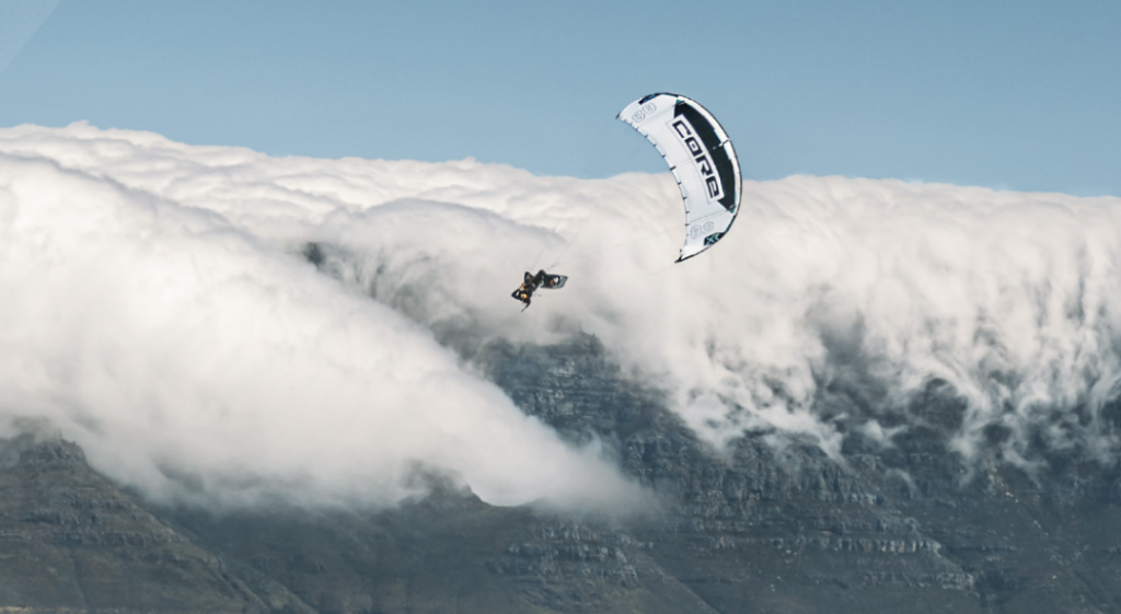 Vela de kitesurf Core XR8 ideal para big air