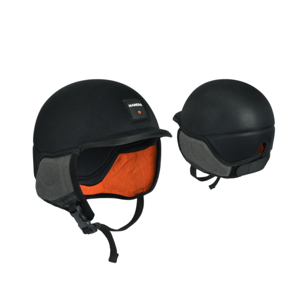 Casco S-FOAM de Manera en color negro con diseño ergonómico.