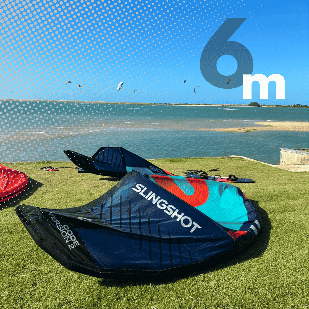 VELA DE KITE SLINGSHOT CODE 6M. USADO