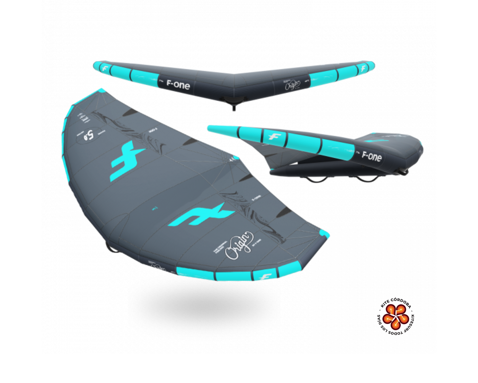 Wing F-One Origin V1 color Onyx/Glacier